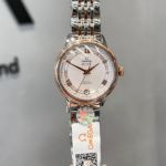 OMEGA De Ville Solid Stainless Steel 904L 40mm Two-Tone Rose Gold Bracelet Watch